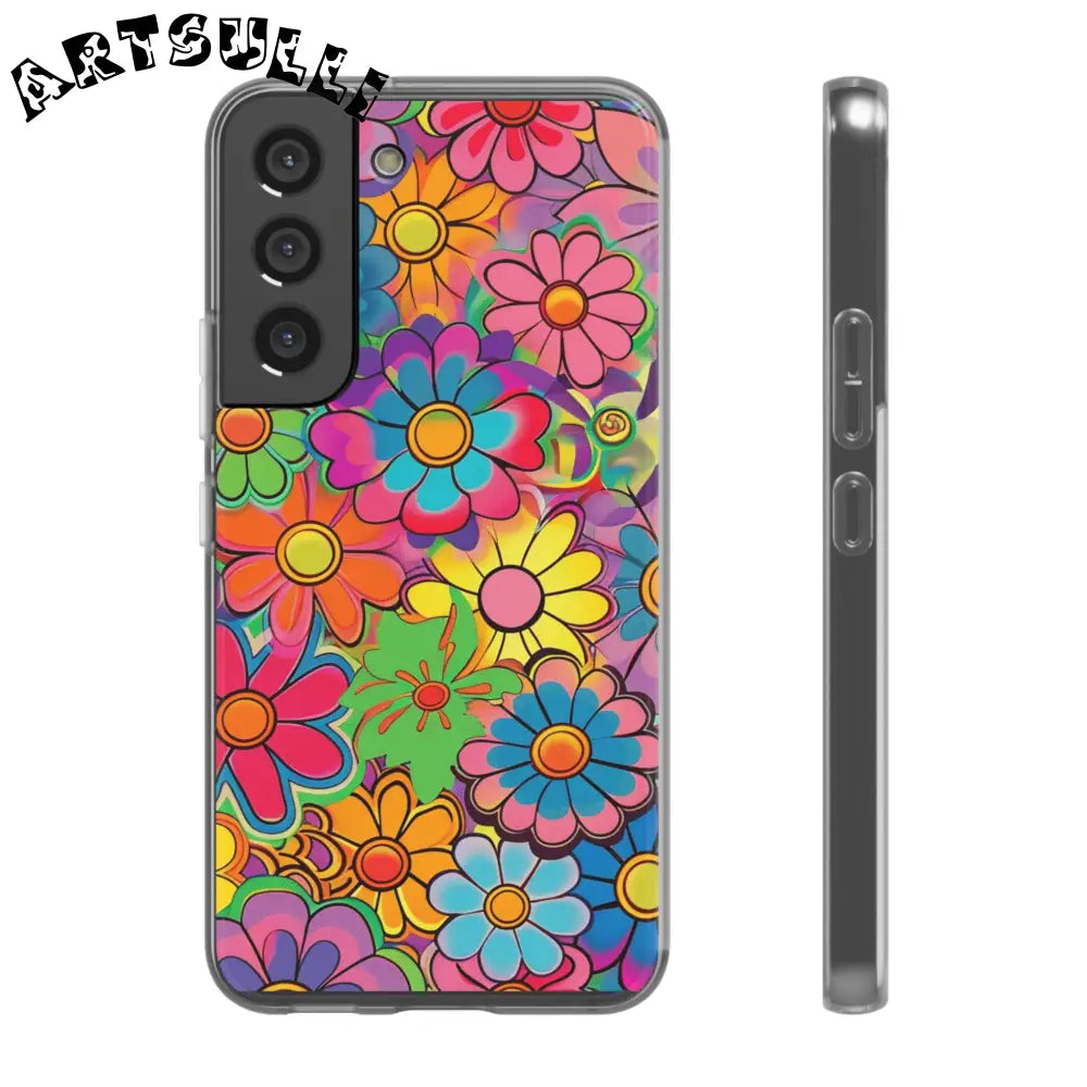 JAKKOUTTHEBXX Chromatic Daisy Dream Flexi Cases JAKKOUTTHEBXX