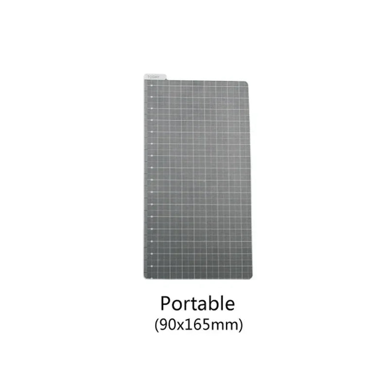 Buy The Best By Artsulli - Art is Long Life Short - Weeks Travelers Notebook A5 A6 Writing Mat Pad PVC Grid Sewing Cutting Mats Ruler Board