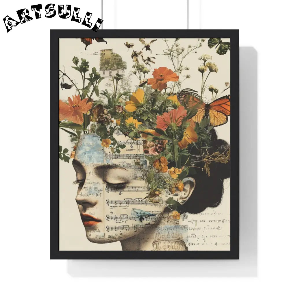 JAKKOUTTHEBXX Ethereal Muse Framed Art Printed Poster 2025