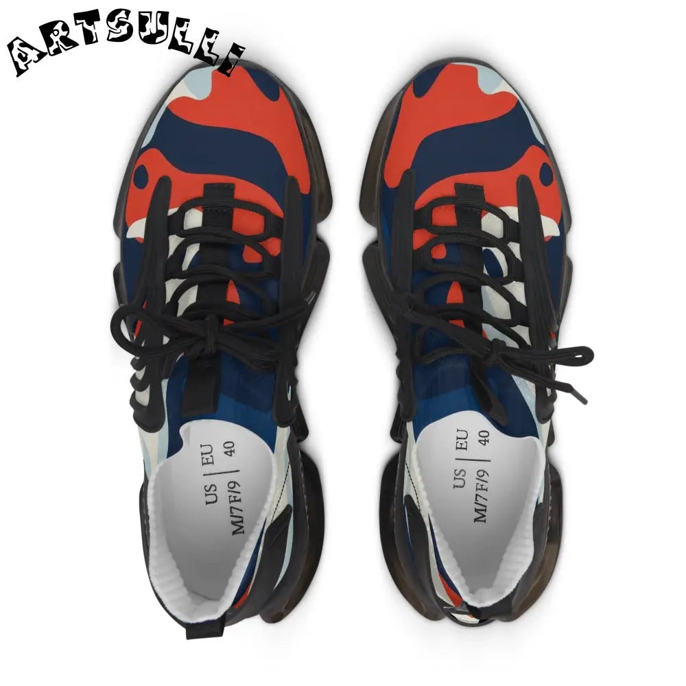 JAKKOUTTHEBXX Camo Ghosts Women’s Mesh Sneakers JAKKOUTTHEBXX