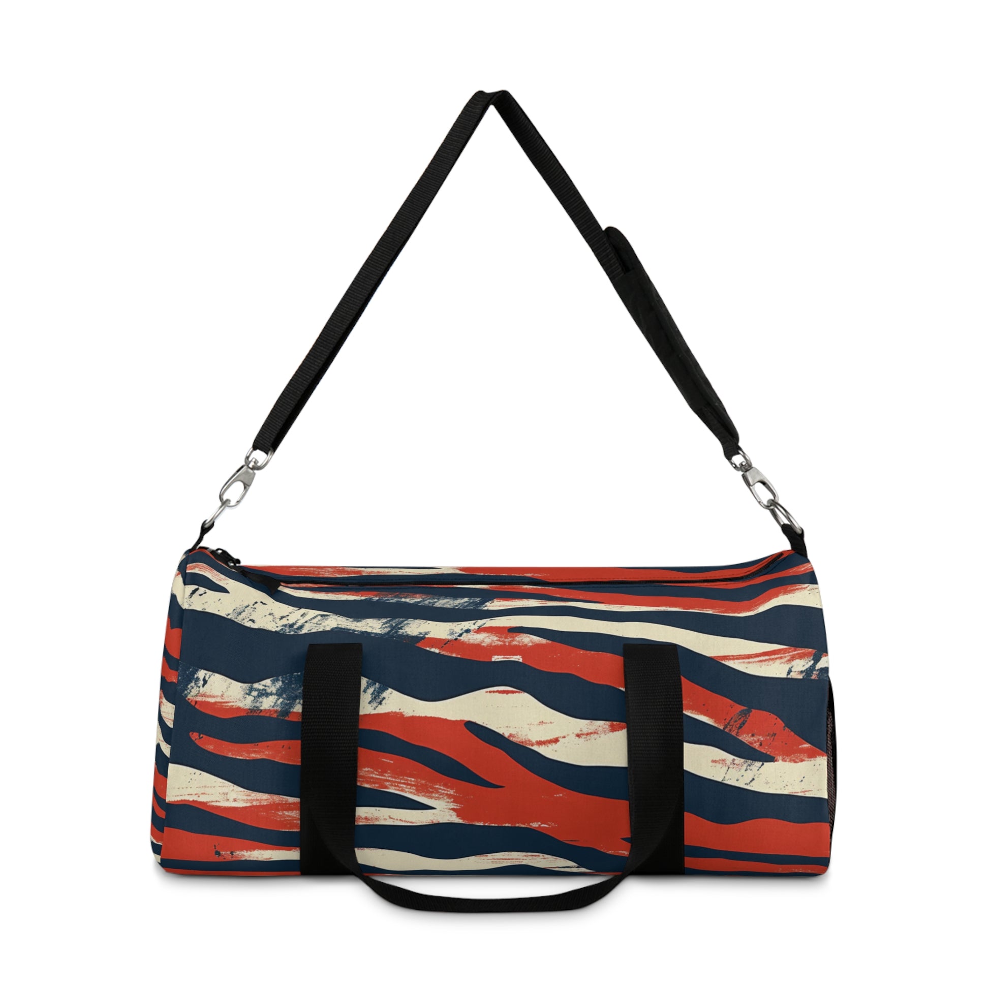 Capricious Tiger Wave Duffel Bag, Artsulli - Art is Long, Life is Short, Bags, , , , , , , 