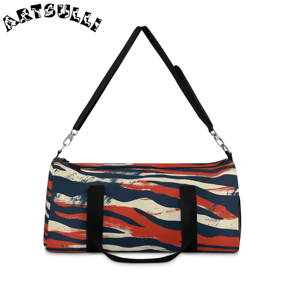 JAKKOUTTHEBXX Capricious Tiger Wave Duffel Bag JAKKOUTTHEBXX