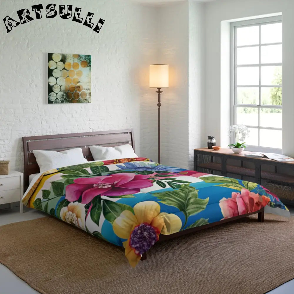 JAKKOUTTHEBXX Cozy Floral Pattern Blanket 2025