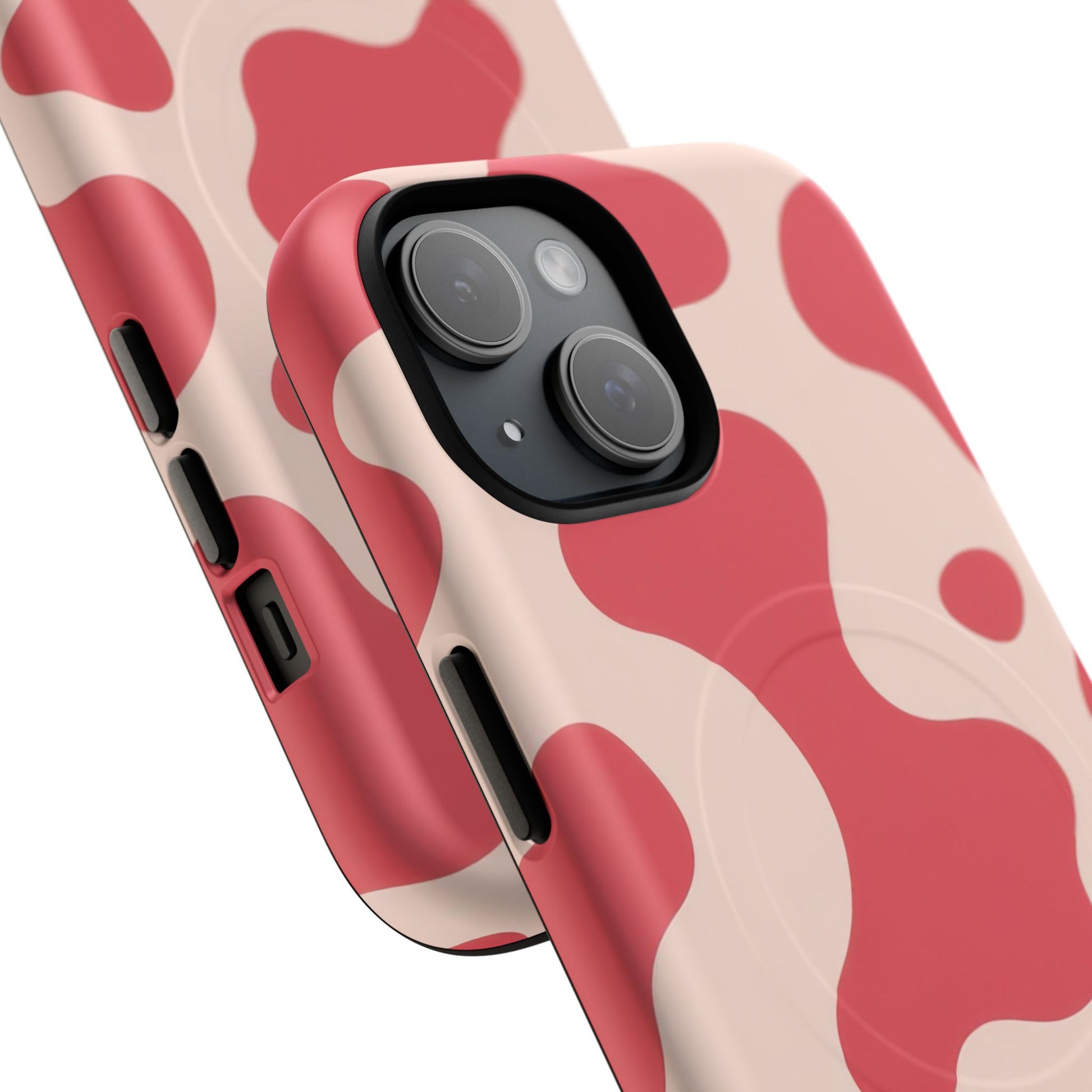 Red Jungle Cow Tough Magnetic Cases, Artsulli - Art is Long, Life is Short, Phone Case, , , , , , , 