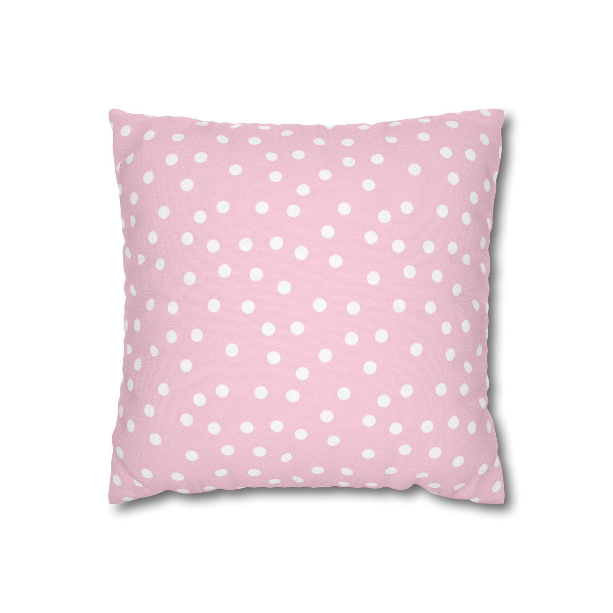 Spun Polyester Square Pillowcase