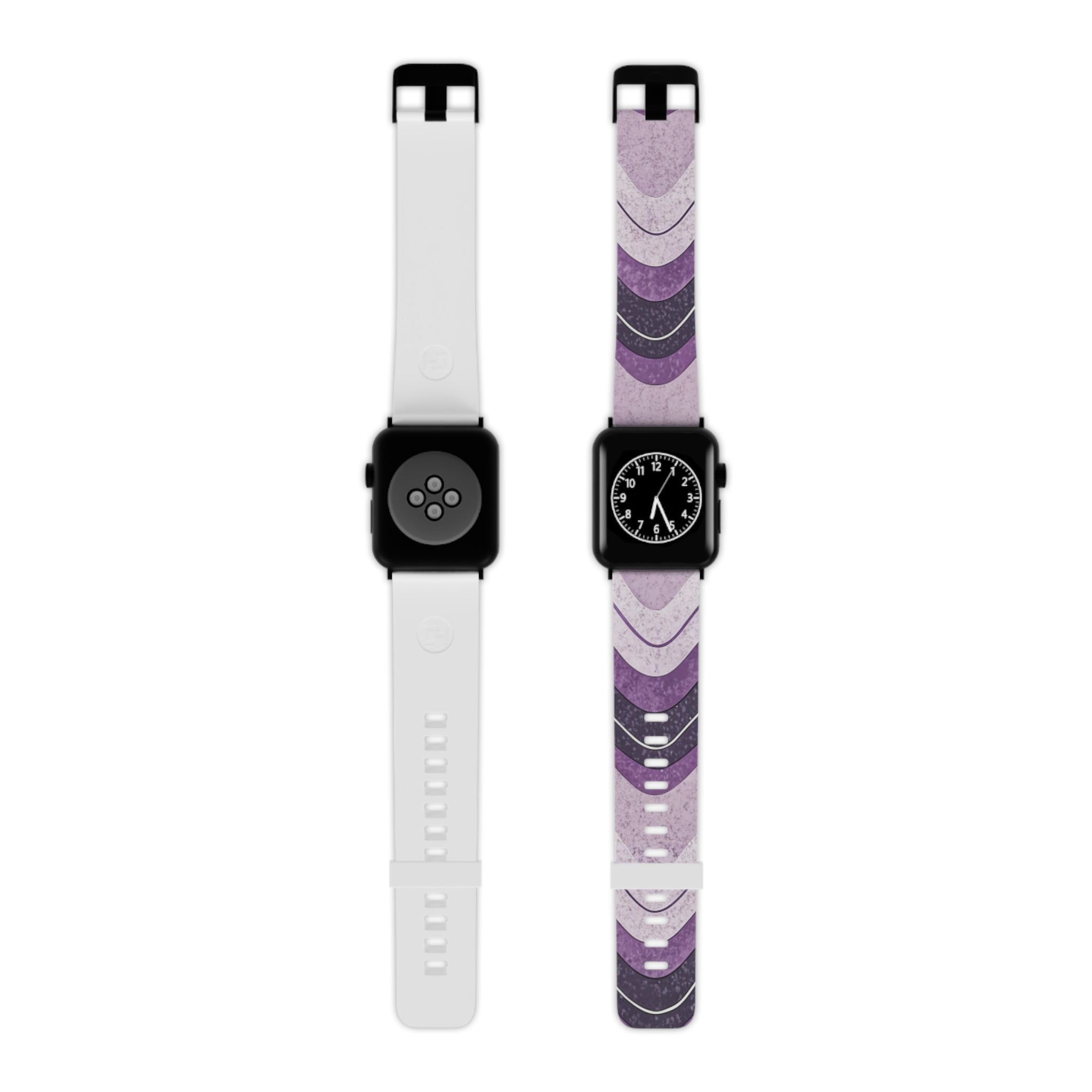 Bat Wave Watch Band for Apple Watch, Artsulli - Art is Long, Life is Short, Accessories, Size, 8'' × 0.75'' / 42 - 44 mm, Color, Black, , , 47028421634890