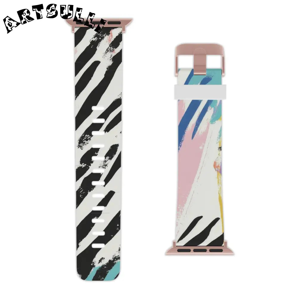 JAKKOUTTHEBXX Wild Zebra Stripes x Paint Brush Strokes Multi-Color