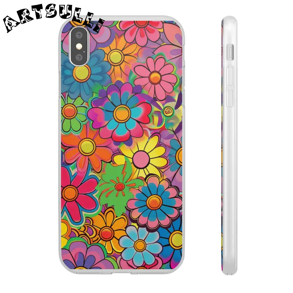JAKKOUTTHEBXX Chromatic Daisy Dream Flexi Cases JAKKOUTTHEBXX