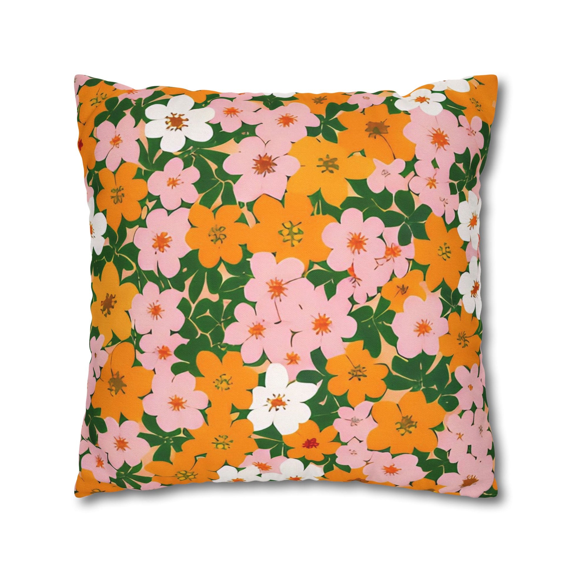 Spun Polyester Square Pillowcase, Artsulli - Art is Long, Life is Short, Home Decor, , , , , , , 