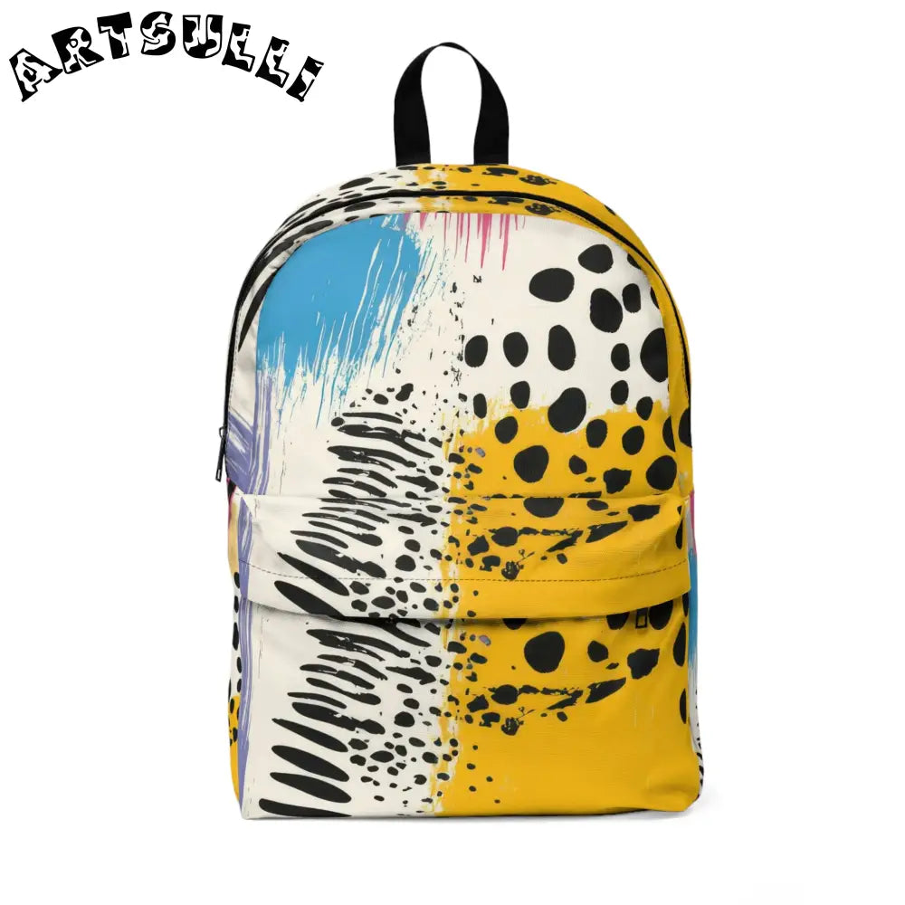 JAKKOUTTHEBXX Rae Zebra Rhapsody Unisex Classic Backpack