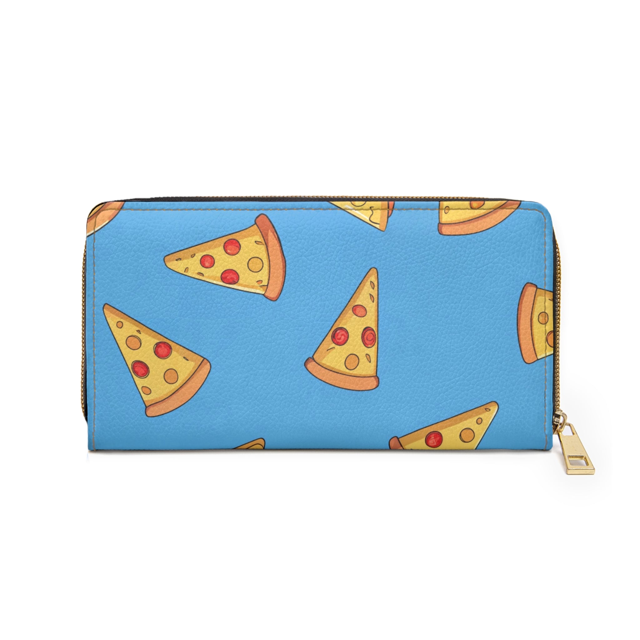 Blue Pizza Dreamscape Zipper Wallet, Artsulli - Art is Long, Life is Short, Accessories, , , , , , , 