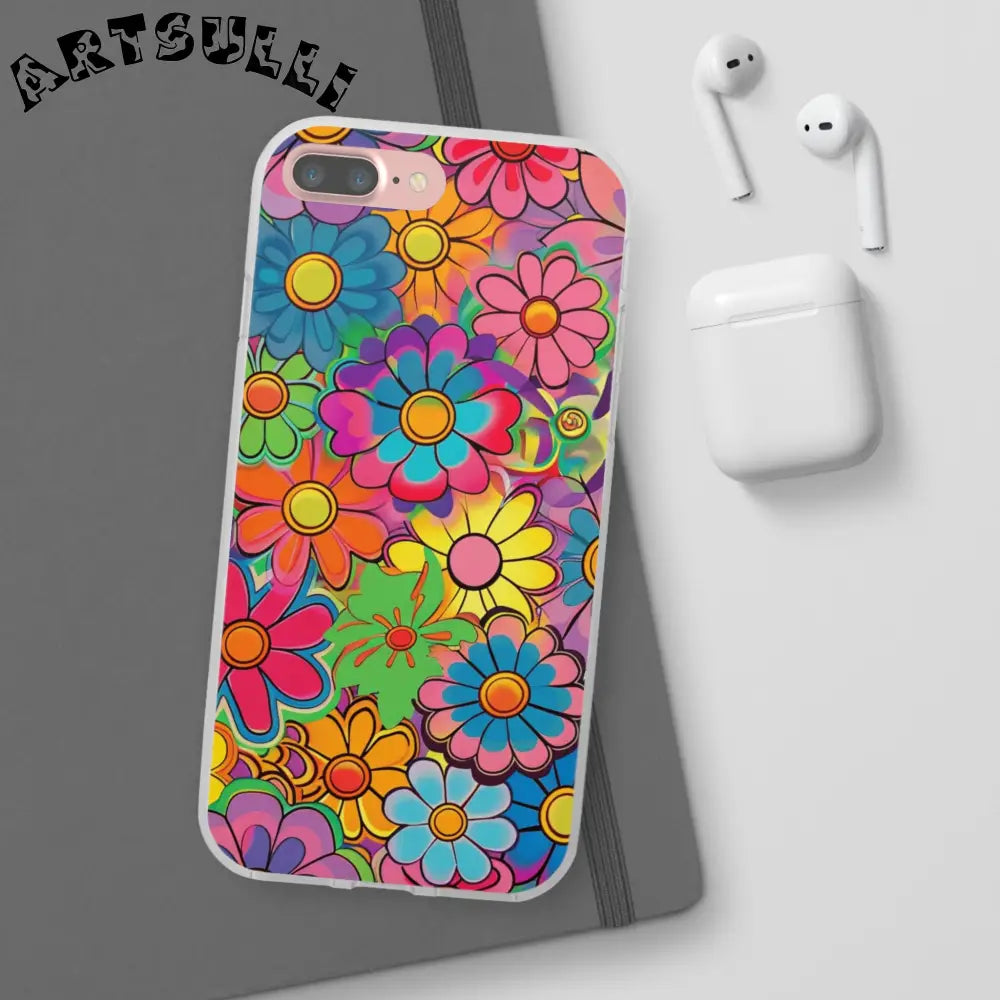 JAKKOUTTHEBXX Chromatic Daisy Dream Flexi Cases JAKKOUTTHEBXX