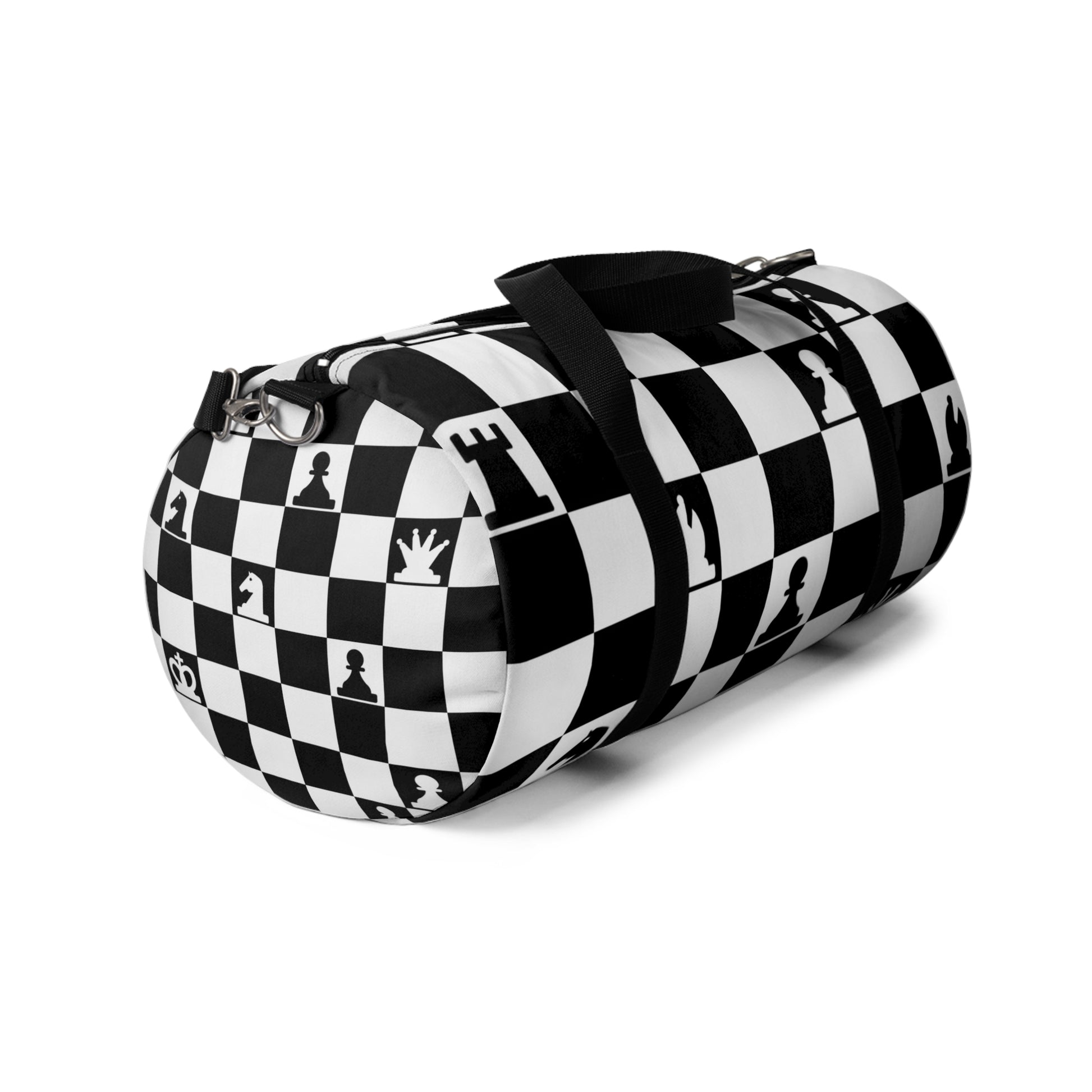 Battlements Chess Duffel Bag, Artsulli - Art is Long, Life is Short, Bags, , , , , , , 