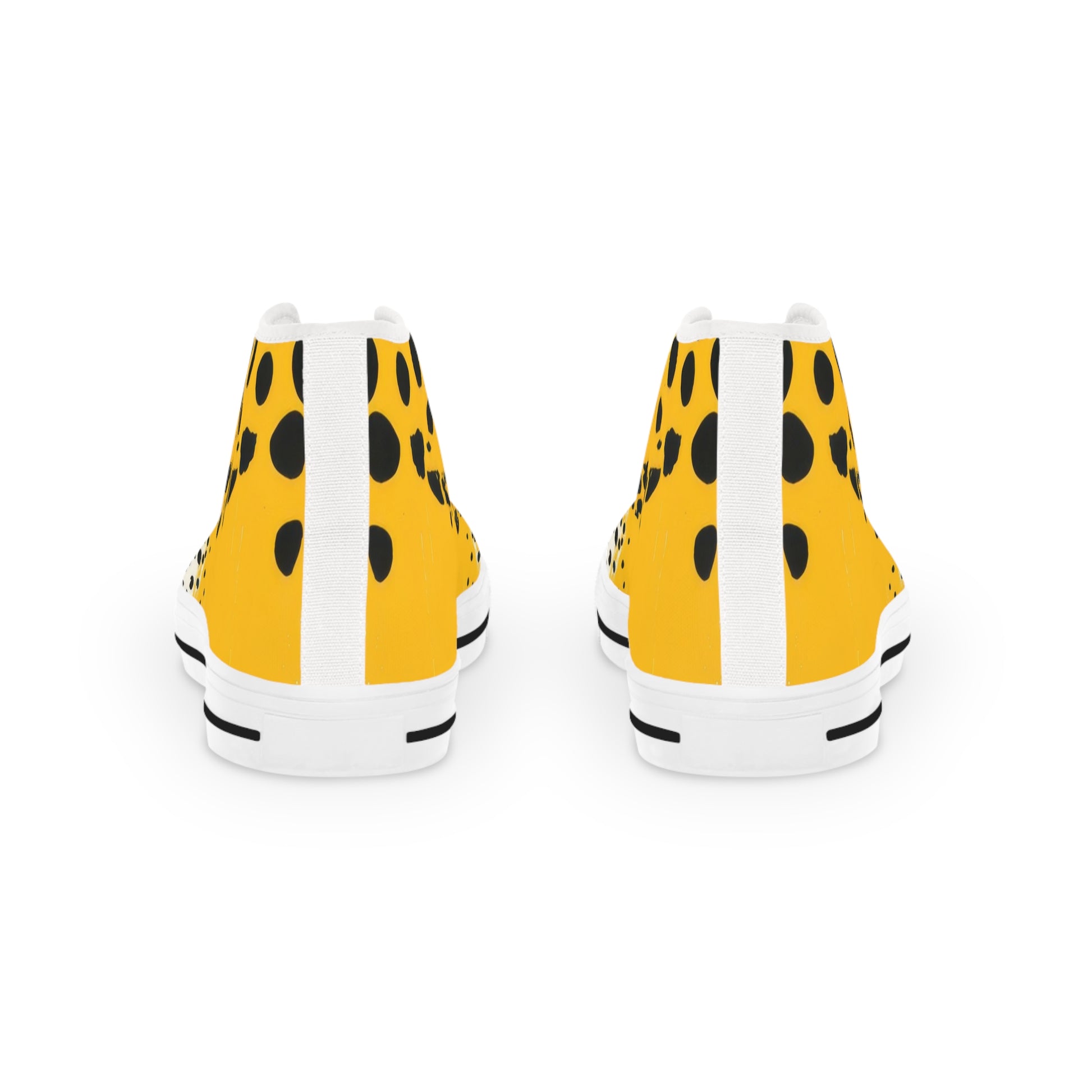 Rae Zebra Rhapsody Men's High Top Sneakers, Artsulli - Art is Long, Life is Short, Shoes, , , , , , , 