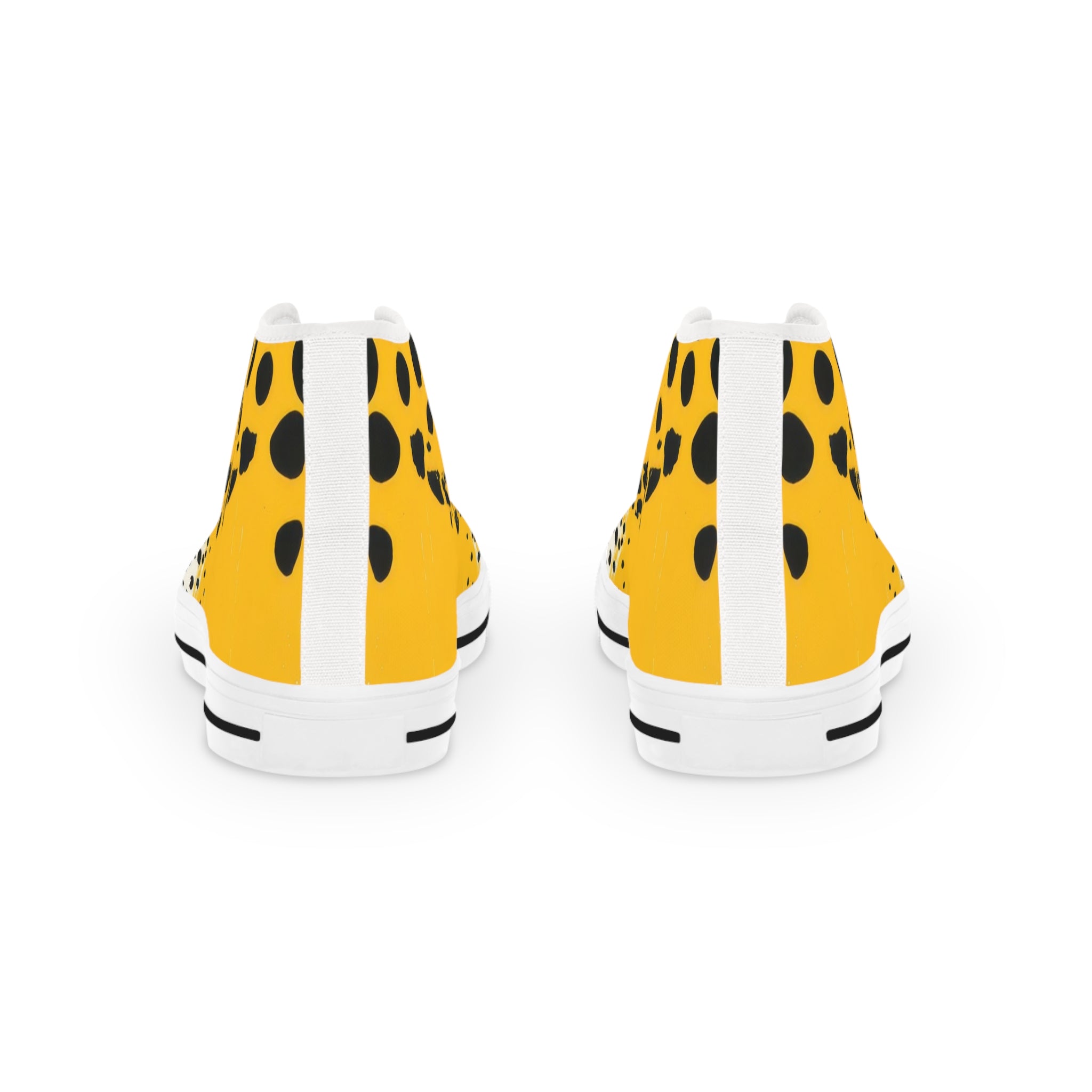 Rae Zebra Rhapsody Men's High Top Sneakers, Artsulli - Art is Long, Life is Short, Shoes, , , , , , , 