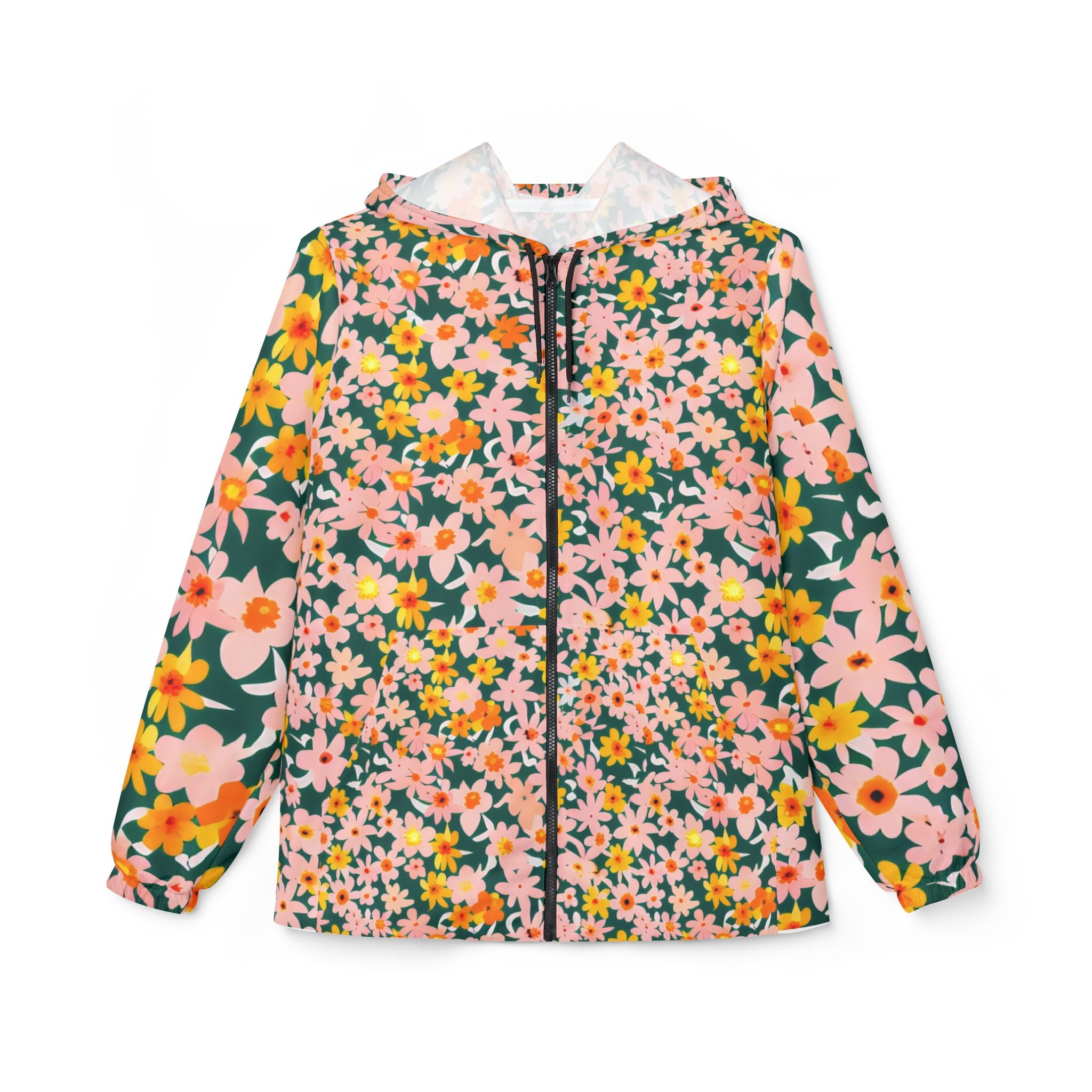 Windbreaker Jacket (AOP), Artsulli - Art is Long, Life is Short, Outerwear, Size, XS, , , , , 25769069097133312242
