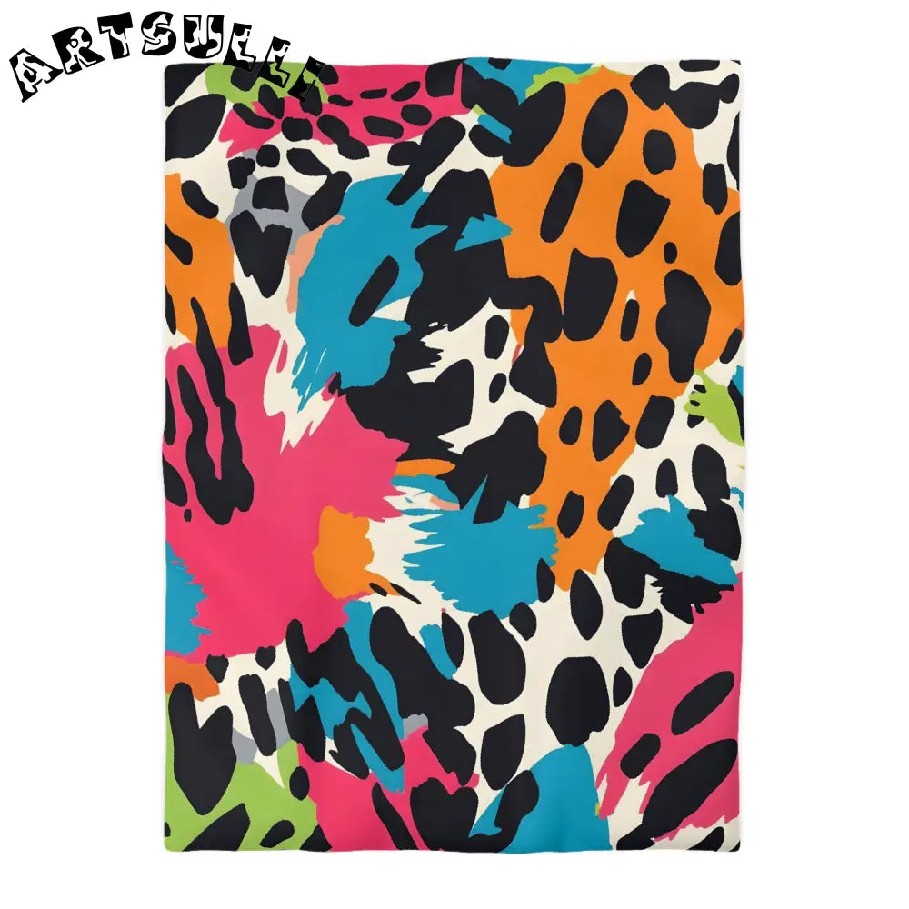 JAKKOUTTHEBXX Wild Brush Strokes x Animal Print Multi-Color