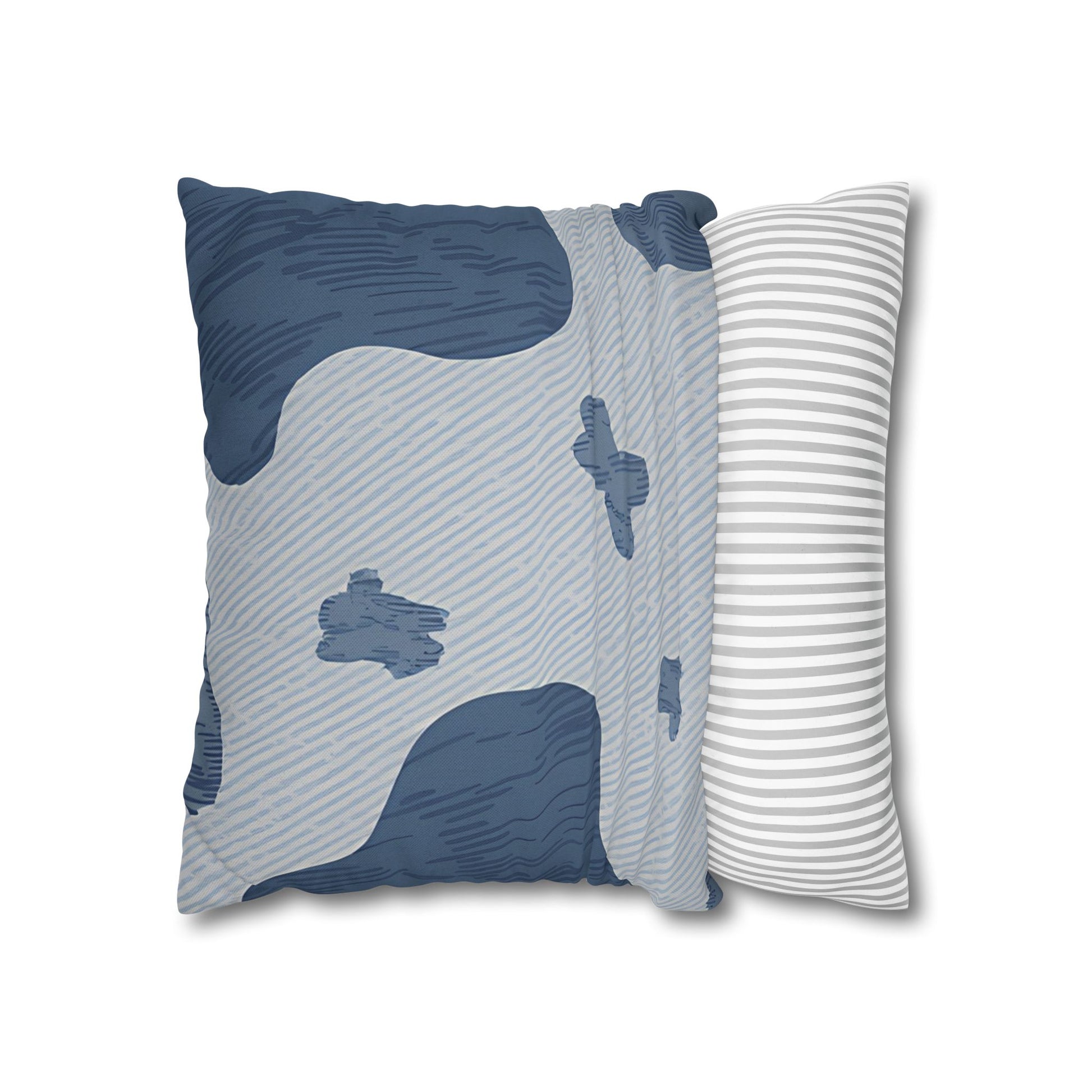 Spun Polyester Square Pillowcase, Artsulli - Art is Long, Life is Short, Home Decor, , , , , , , 