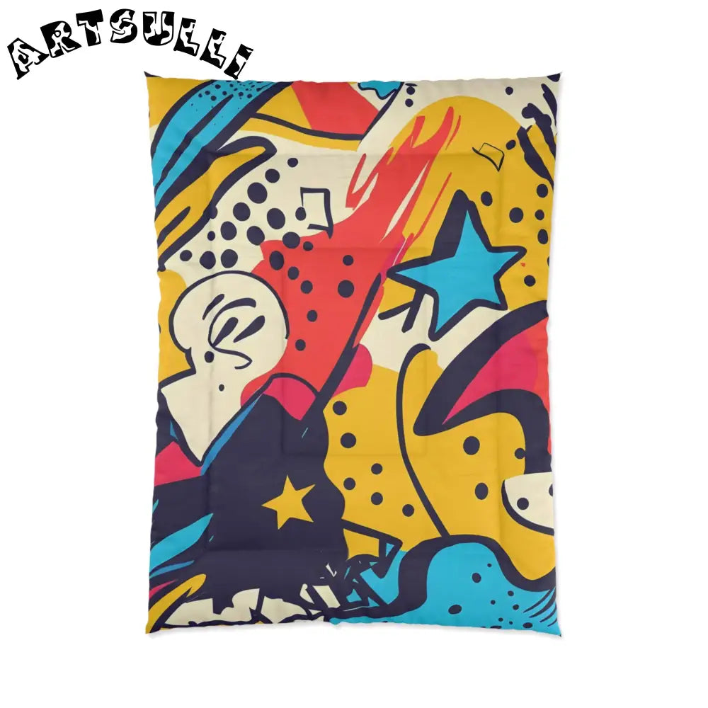 JAKKOUTTHEBXX Comic x Pop Art Comforter JAKKOUTTHEBXX Artsulli - Art