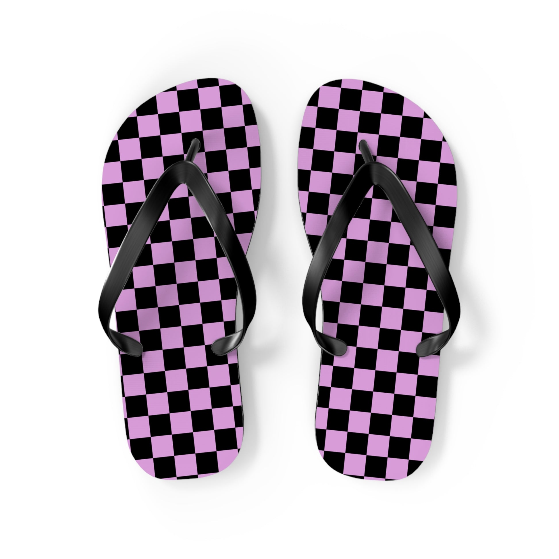 Pixel Punk Vision Flip Flops, Artsulli - Art is Long, Life is Short, Shoes, Size, M, Color, Black sole, , , 16067738539879031402
