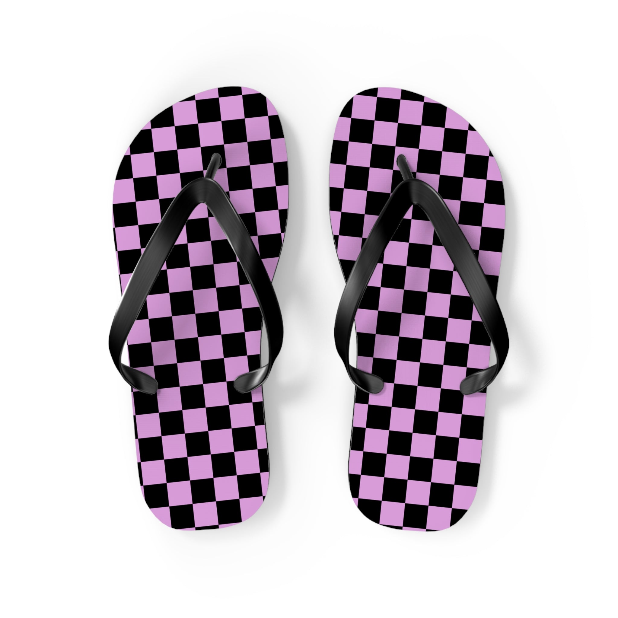 Pixel Punk Vision Flip Flops, Artsulli - Art is Long, Life is Short, Shoes, Size, M, Color, Black sole, , , 16067738539879031402