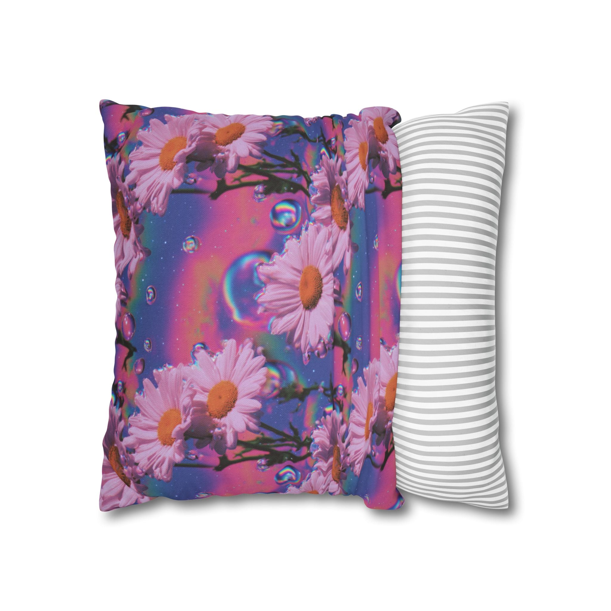 Spun Polyester Square Pillowcase, Artsulli - Art is Long, Life is Short, Home Decor, , , , , , , 