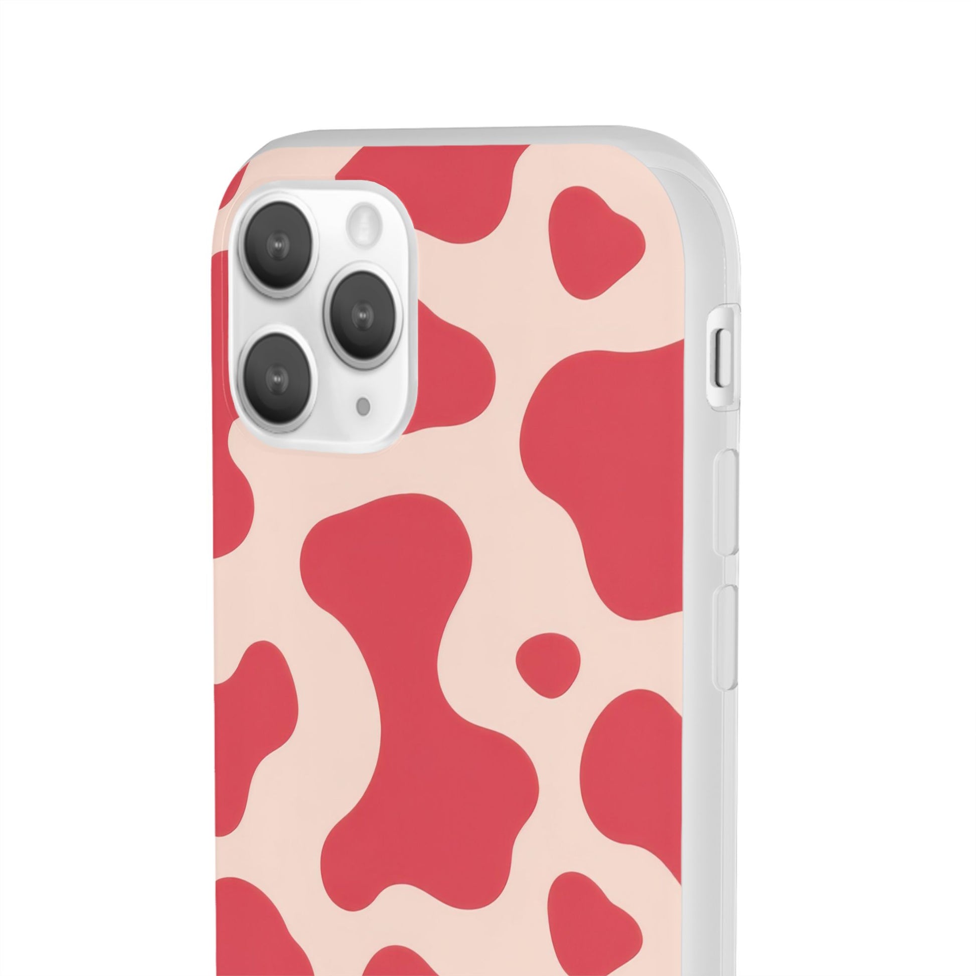 Red Jungle Cow Flexi Cases, Artsulli - Art is Long, Life is Short, Phone Case, , , , , , , 