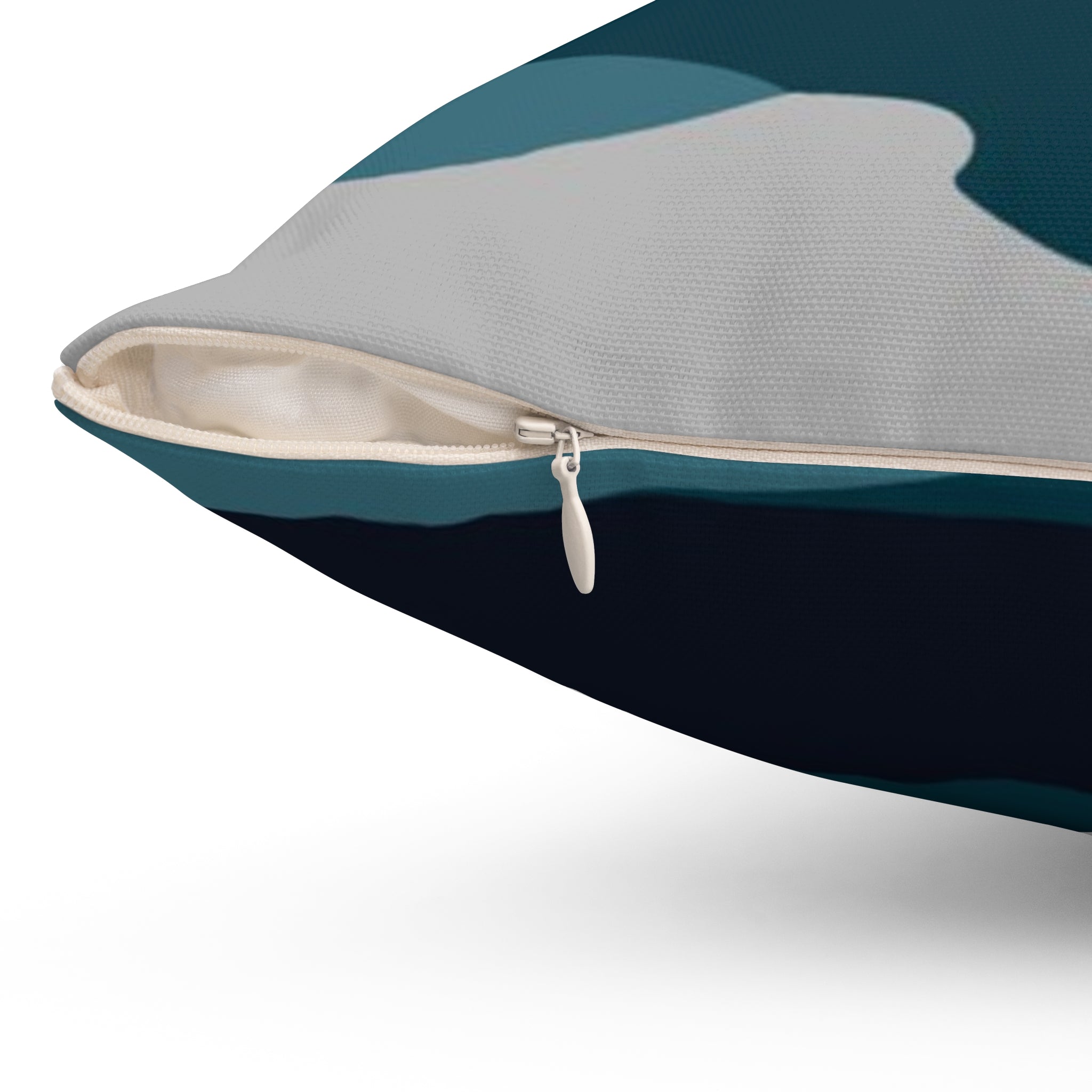 Blue Camouflage Spun Polyester Square Pillow, Artsulli - Art is Long, Life is Short, Home Decor, , , , , , , 