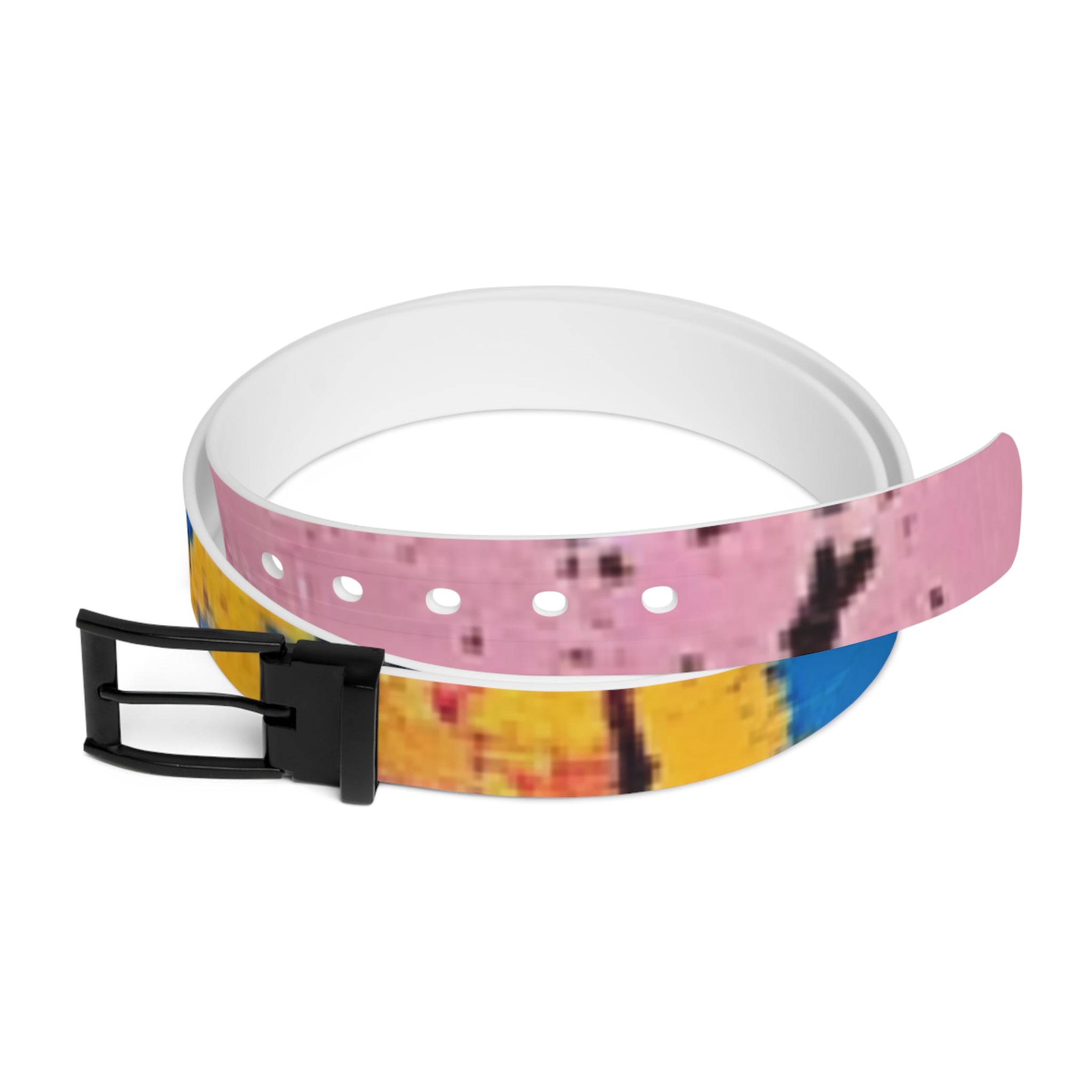 The Colors Of Paint Splatter Belt, Artsulli - Art is Long, Life is Short, Accessories, Material, Black Metal, Size, 50'', , , 12403356802676