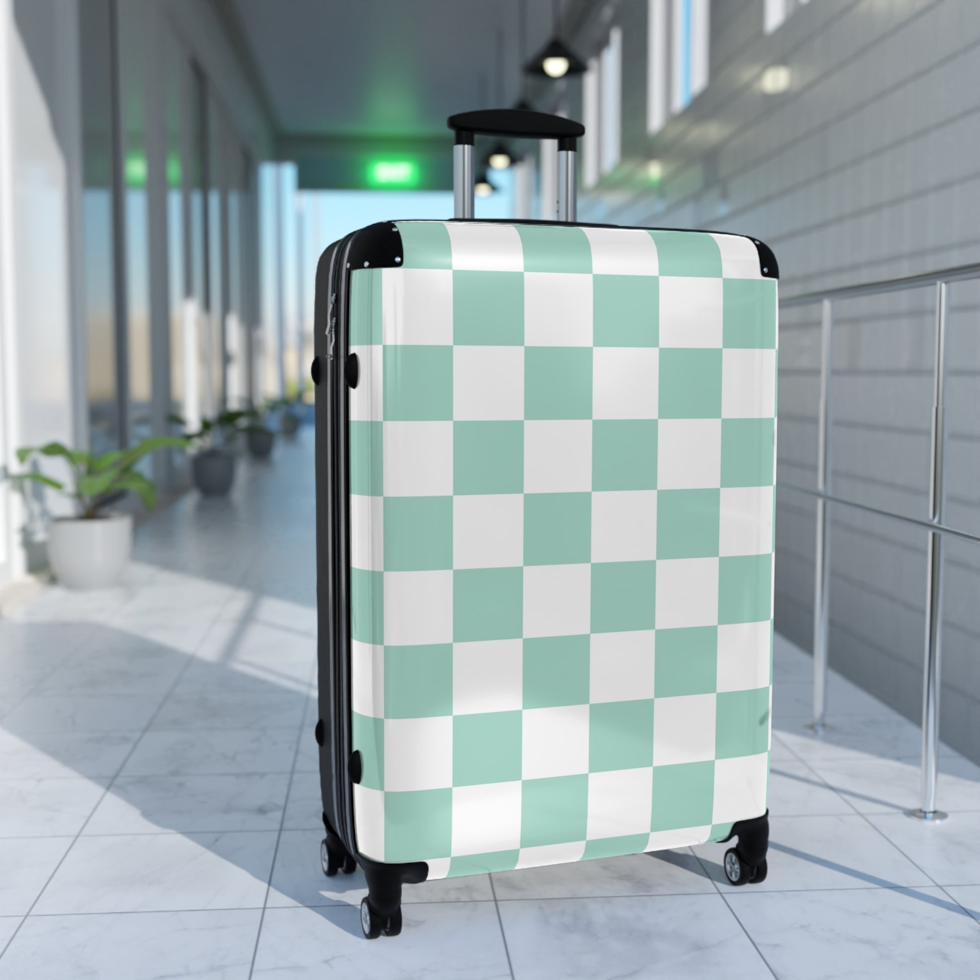 Chessboard Suitcase, Artsulli - Art is Long, Life is Short, Bags, , , , , , , 