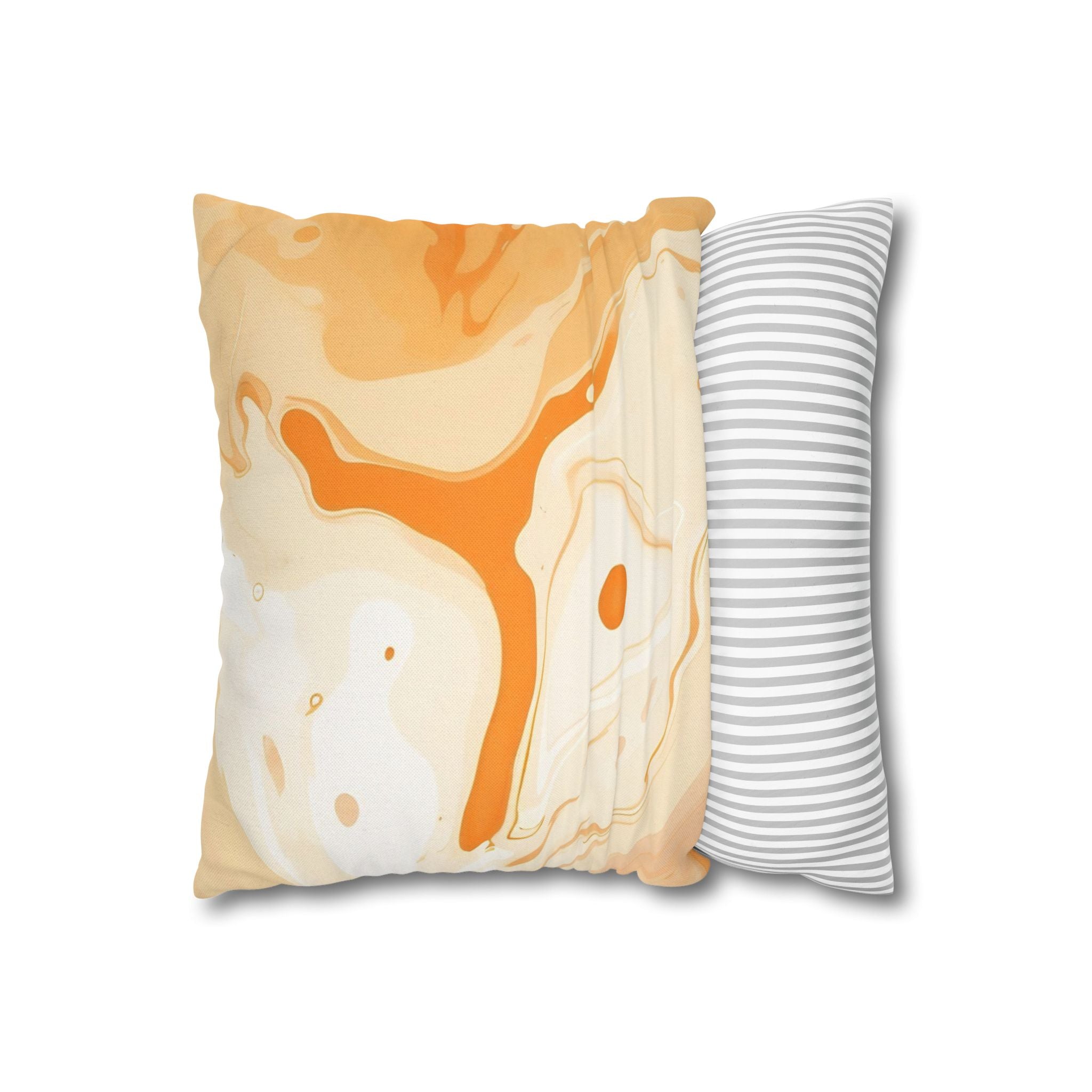 Spun Polyester Square Pillowcase