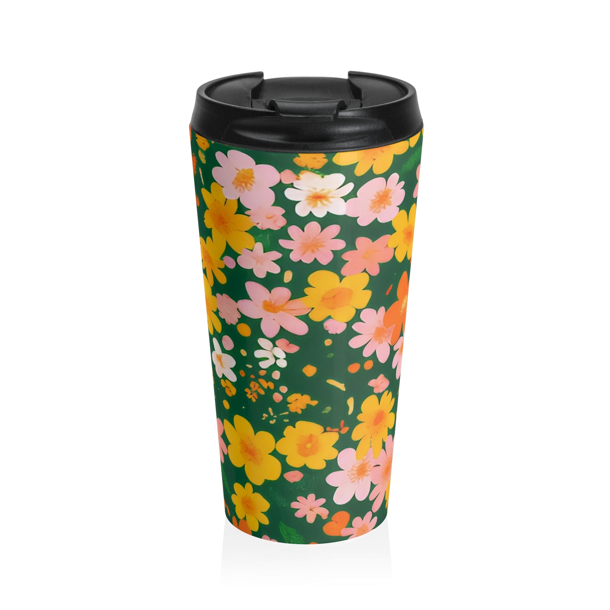 Stainless Steel Travel Mug, Artsulli - Art is Long, Life is Short, Mug, Size, 15oz, , , , , 33755753206084648008