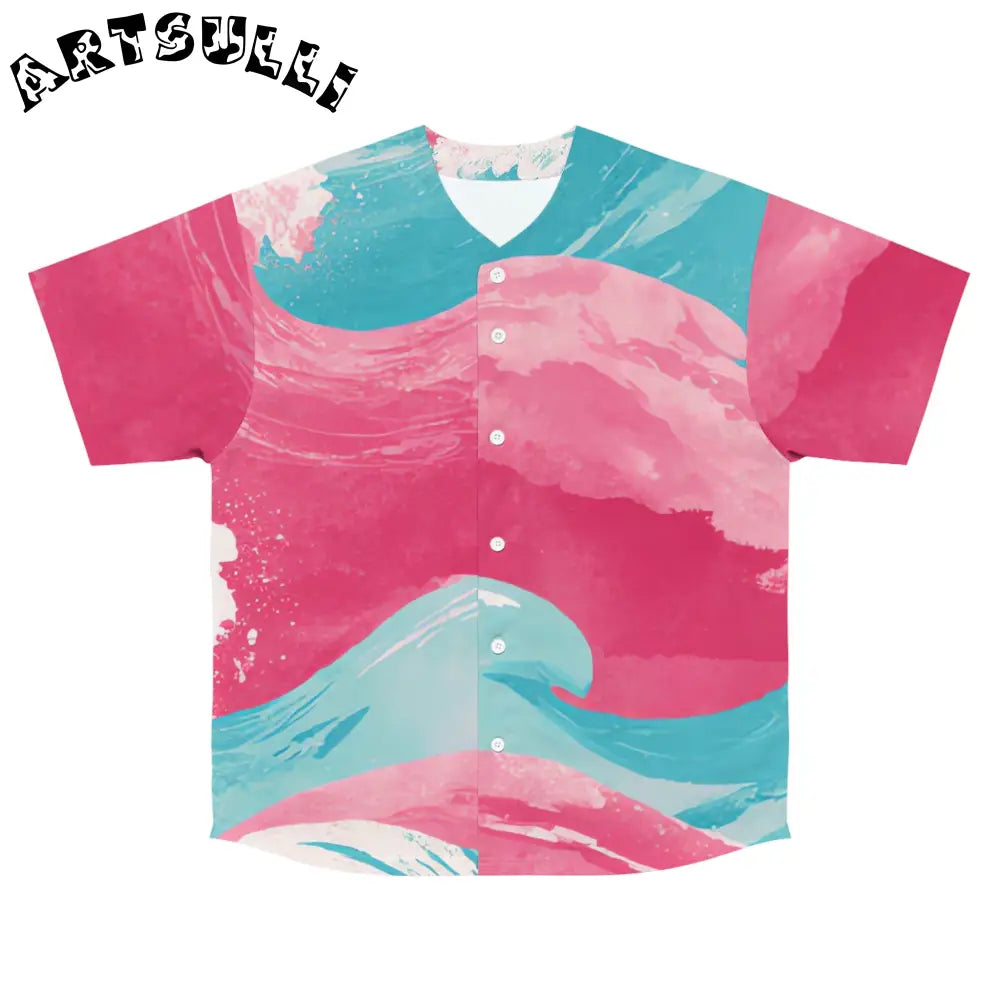 JAKKOUTTHEBXX The Great Pastelwave Pink and Blue Men’s Baseball