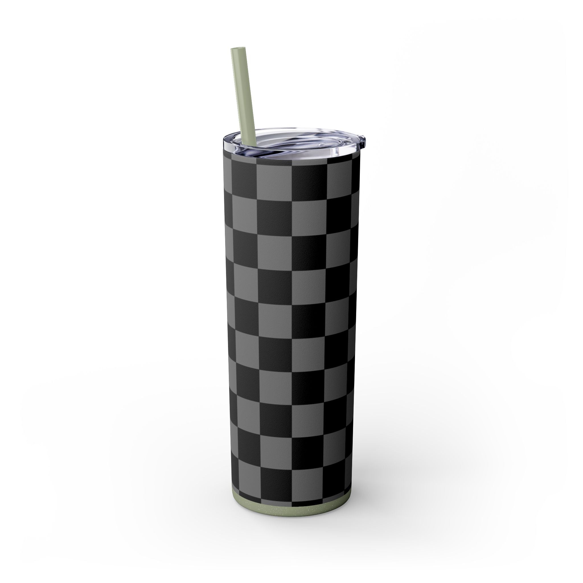 8K Void Surfer Skinny Tumbler with Straw, 20oz, Artsulli - Art is Long, Life is Short, Mug, , , , , , , 
