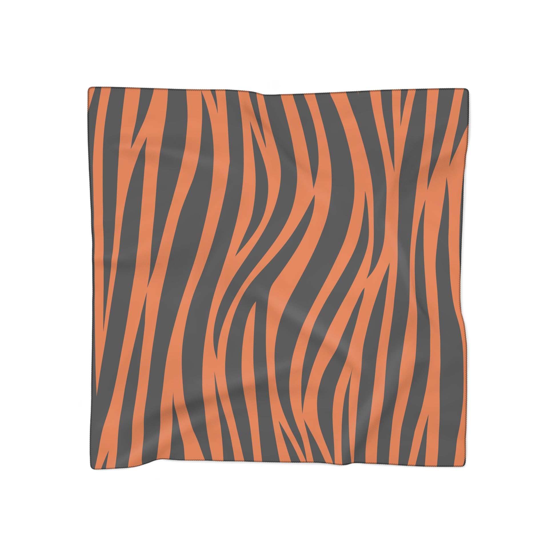 Halloween Zebra Poly Scarf, Artsulli - Art is Long, Life is Short, Accessories, Color, Poly voile, Size, 25" × 25", , , 61241801068117