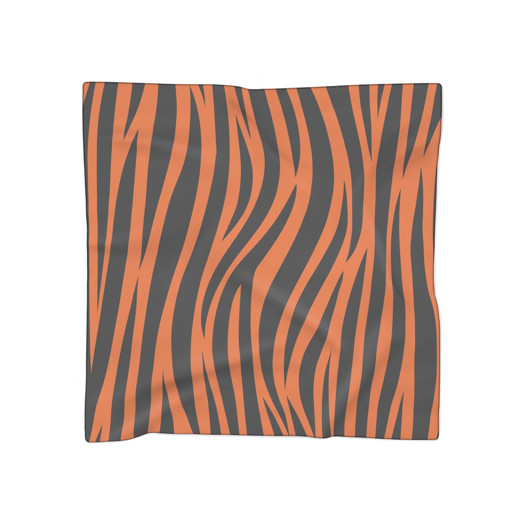 Halloween Zebra Poly Scarf, Artsulli - Art is Long, Life is Short, Accessories, Color, Poly chiffon, Size, 25" × 25", , , 61231825349591