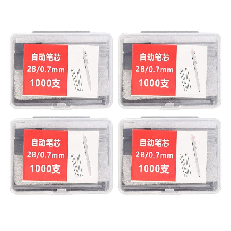 Buy The Best By Artsulli - Art is Long Life Short - Large Capacity Pencil Lead 0.5 0.7 2B Refills Replaceable Mechanical Student Drawing