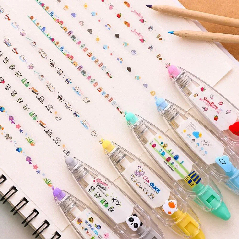 Buy The Best By Artsulli - Art is Long Life Short - 1 pc Kawaii Animals Mechanical Decorative Correction Tape Corrector Diary Diy Journal