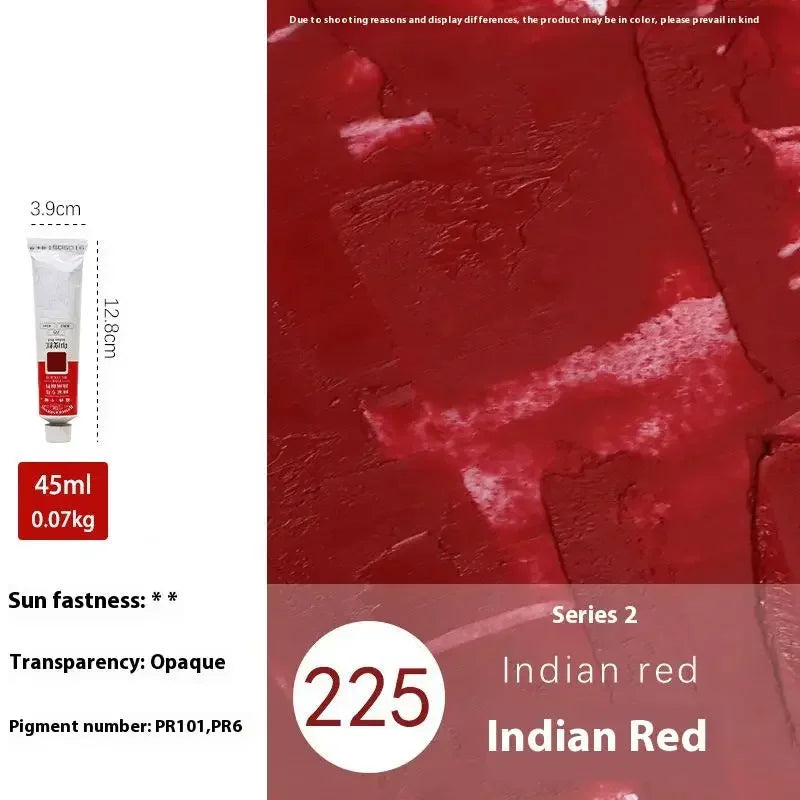 Buy The Best By Artsulli - Art is Long Life Short - Winsor&Newton 45ML Oil Paint,Colorful Professionals Artist Drawing Tools for Canvas