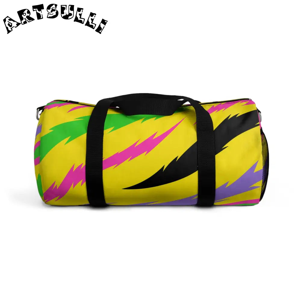 JAKKOUTTHEBXX Electric Tiger Fur Duffel Bag 2025