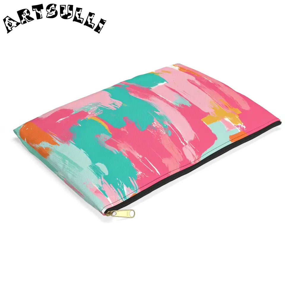 JAKKOUTTHEBXX Preppy Pixel Bloom II Accessory Pouch JAKKOUTTHEBXX