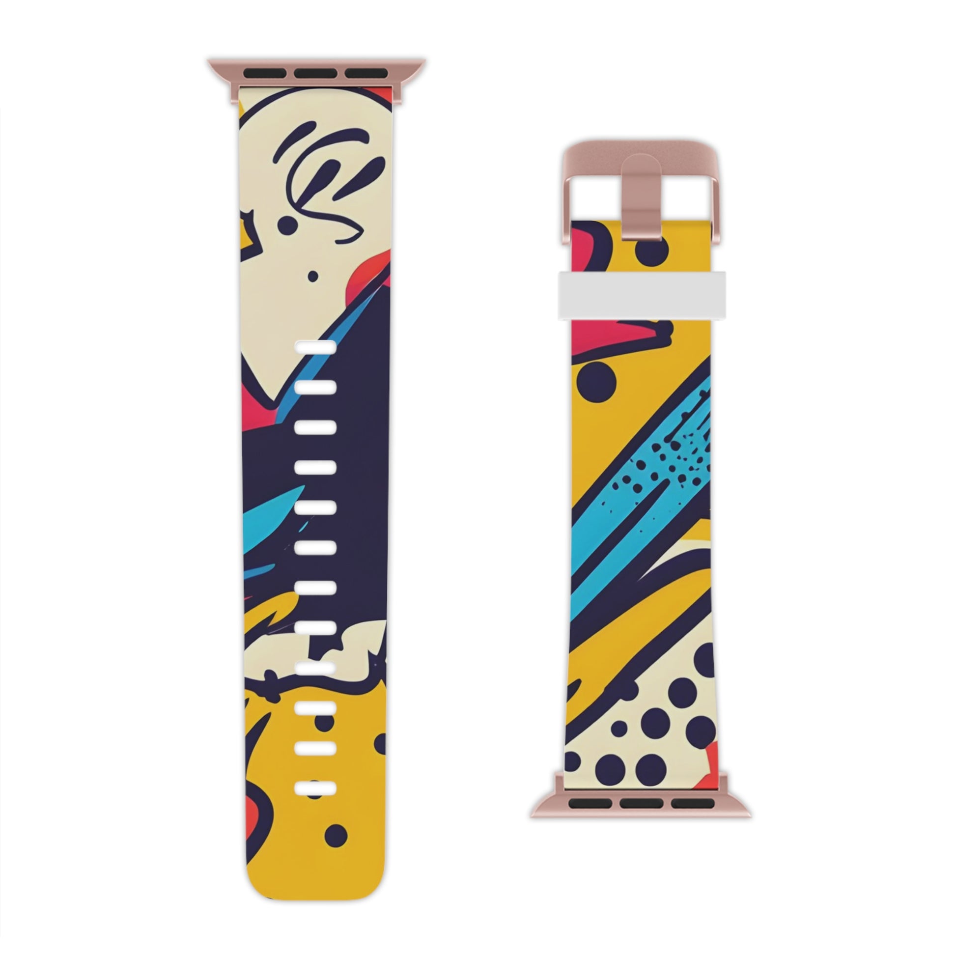 Comic x Pop Art II Watch Band for Apple Watch, Artsulli - Art is Long, Life is Short, Accessories, , , , , , , 