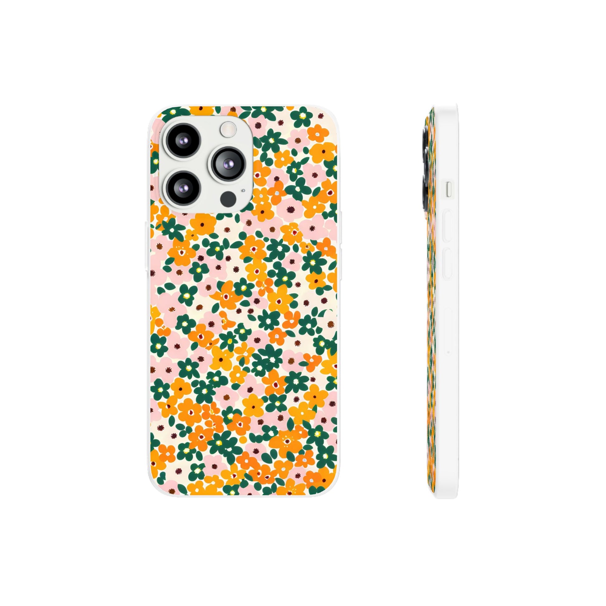 Vibrant Floral Flexi Case, Artsulli - Art is Long, Life is Short, Phone Case, Size, iPhone 13 Pro with gift packaging, , , , , 36766341468283215050