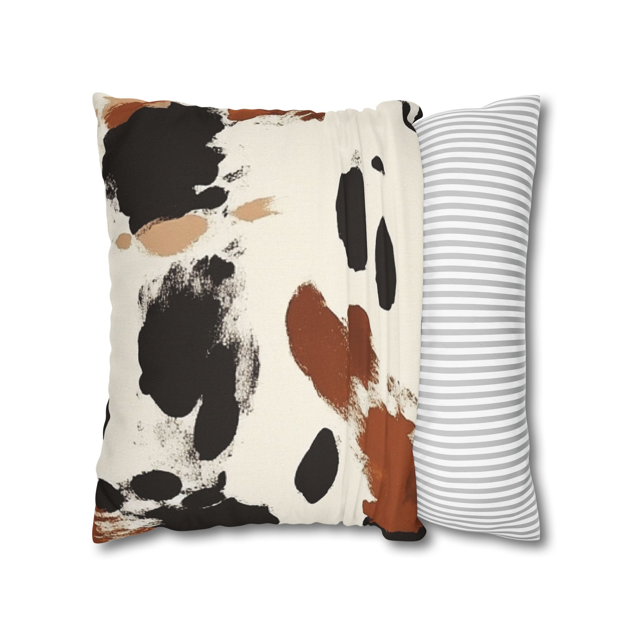 Spun Polyester Square Pillowcase