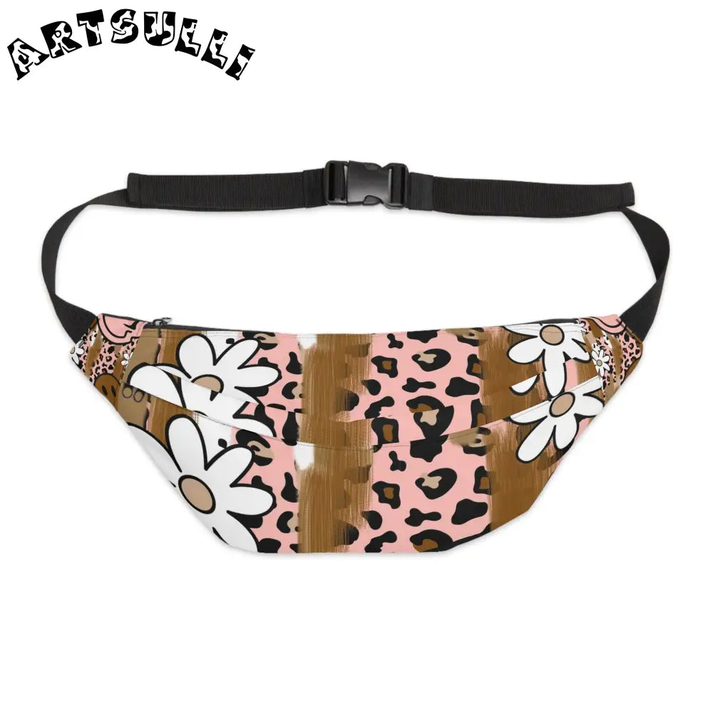 JAKKOUTTHEBXX Sutfin Ghosts Pop Art Large Fanny Pack JAKKOUTTHEBXX