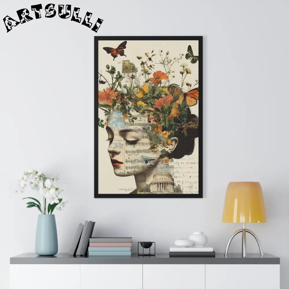 JAKKOUTTHEBXX Ethereal Muse Framed Art Printed Poster 2025