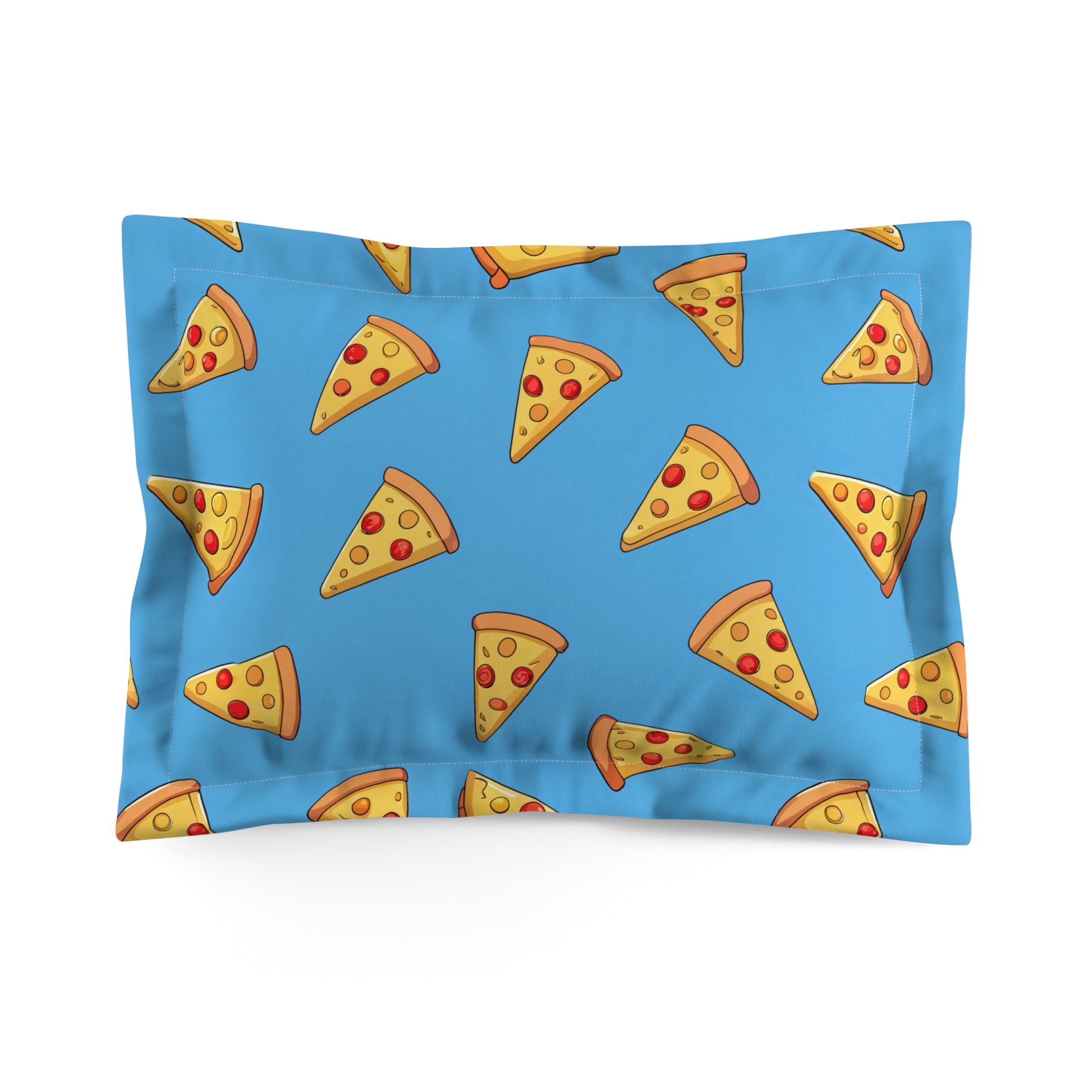 Blue Pizza Dreamscape Microfiber Pillow Sham, Artsulli - Art is Long, Life is Short, Home Decor, Size, Standard, , , , , 15546829708973501552