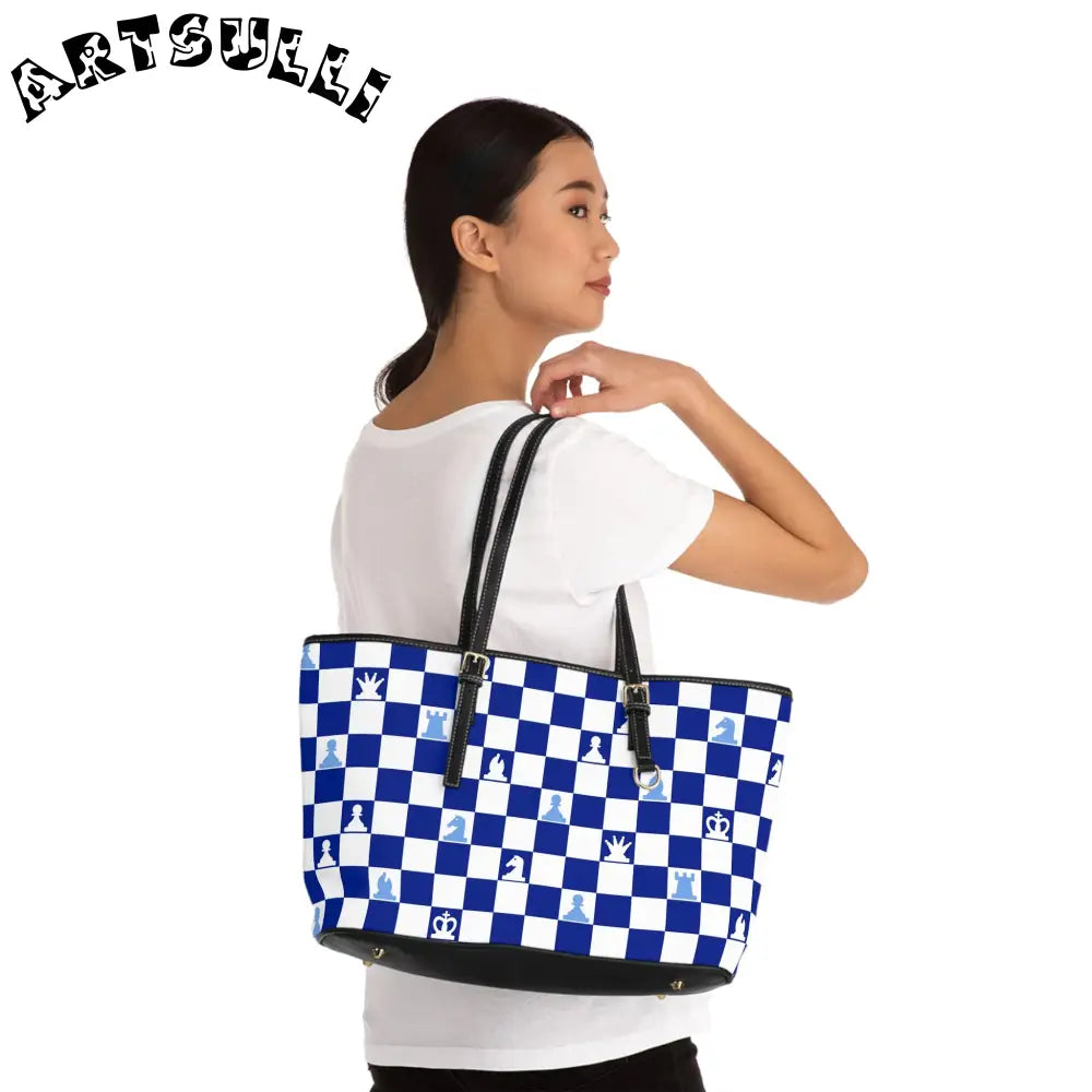 JAKKOUTTHEBXX Checkered Chess Dye Sublimation Shoulder Bag 2025