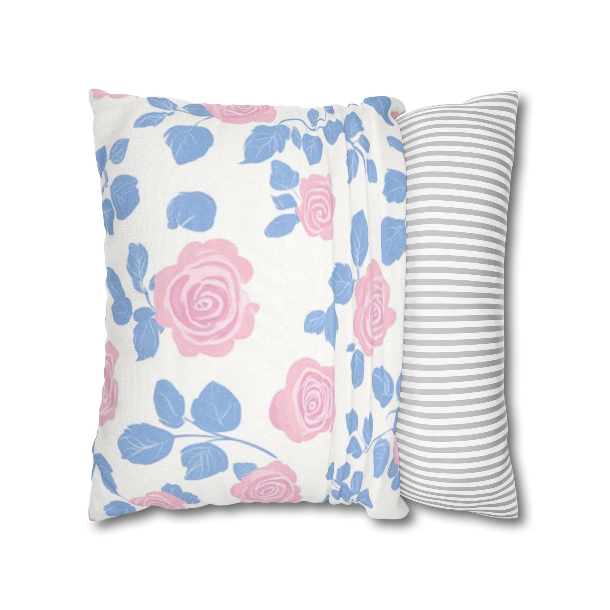 Spun Polyester Square Pillowcase