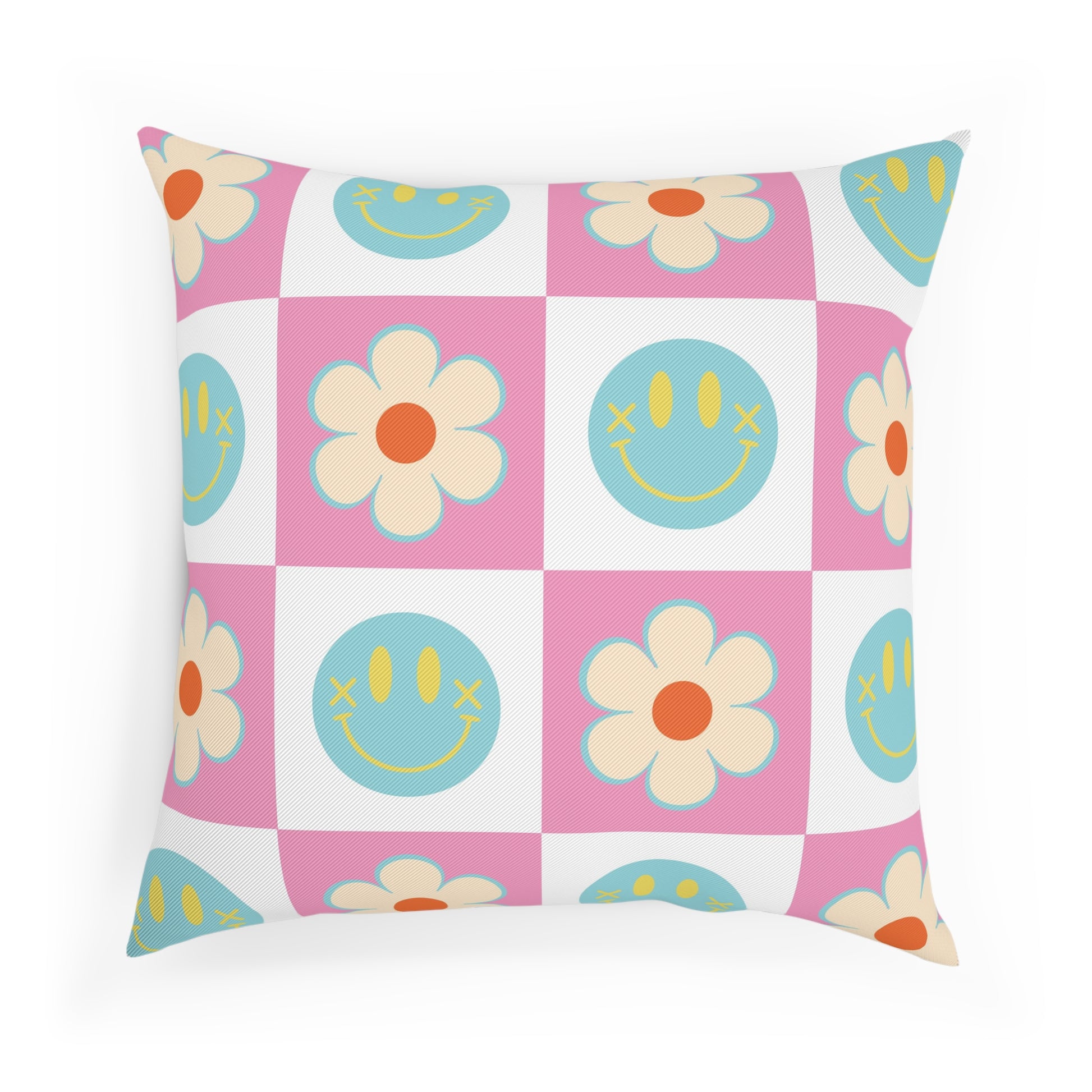 Madotsukis Grin Bloom II Cushion, Artsulli - Art is Long, Life is Short, Home Decor, , , , , , , 